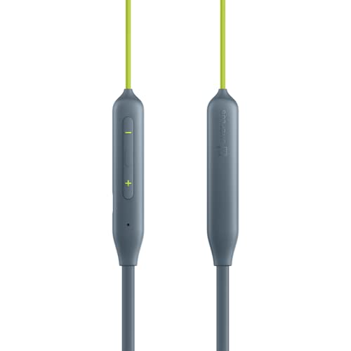 OnePlus Bullets Z2 Bluetooth Wireless in Ear Earphones with Mic, Bombastic Bass - 12.4 Mm Drivers, 10 Mins Charge - 20 Hrs Music, 30 Hrs Battery Life (Jazz Green)