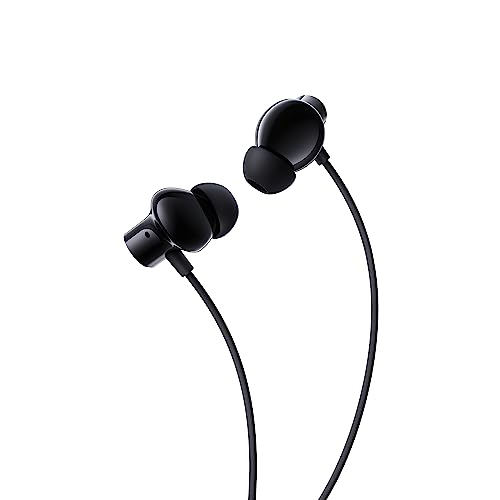 realme Buds Wireless 3 in-Ear Bluetooth Headphones,30dB ANC, Spatial Audio,13.6mm Dynamic Bass Driver,Upto 40 Hours Playback, Fast Charging, 45ms Low Latency for Gaming,Dual Device Connection (Black)