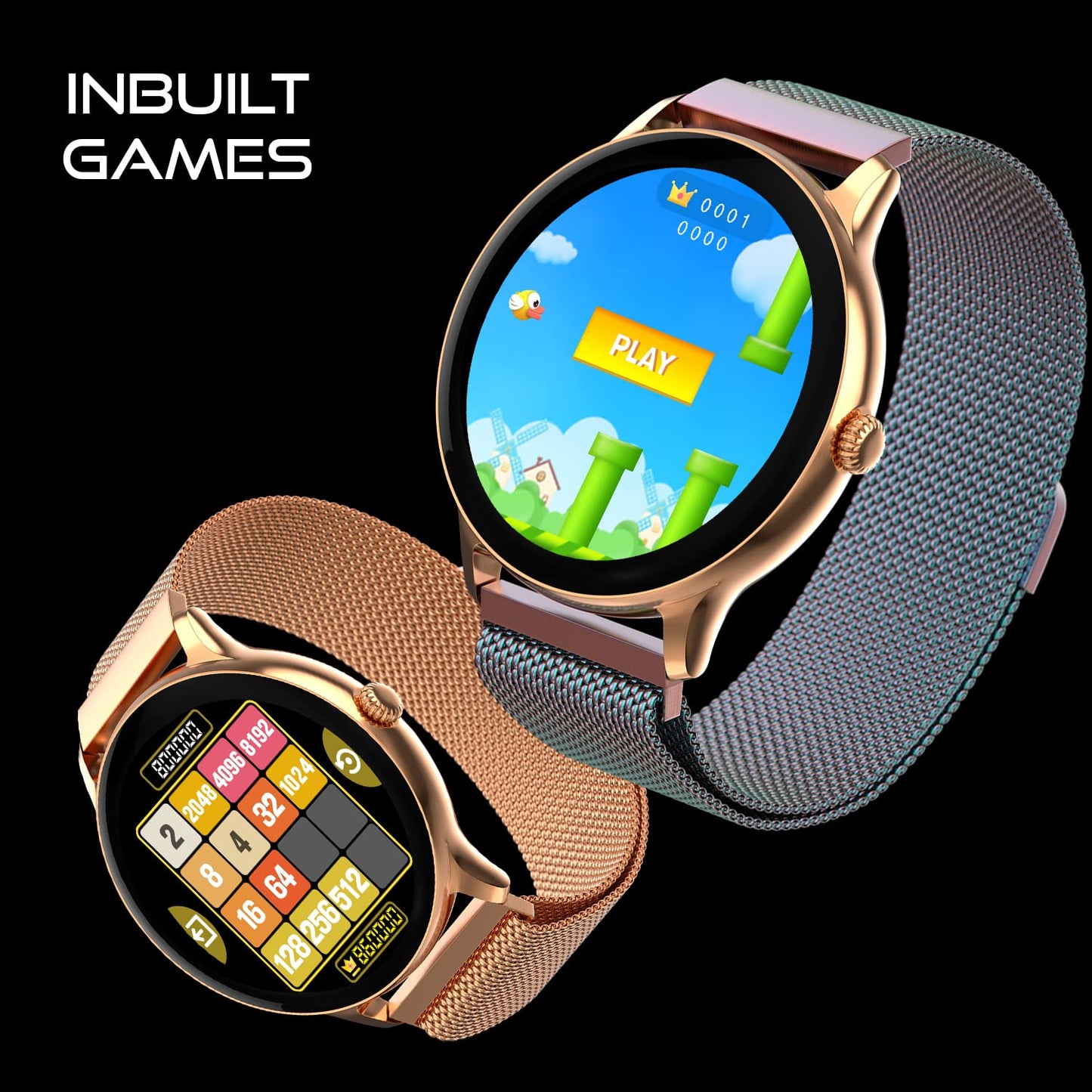 Fire-Boltt Phoenix Ultra Luxury Stainless Steel, Bluetooth Calling Smartwatch, AI Voice Assistant, Metal Body with 120+ Sports Modes, SpO2, Heart Rate Monitoring (Multicolor)