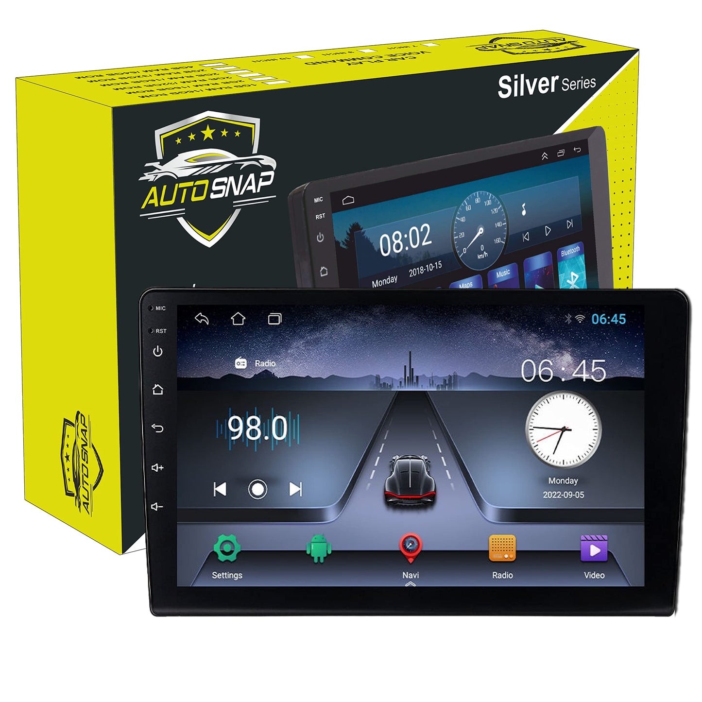 Auto Snap 9" Android Double Din Stereo 2GB/32GB Vortex