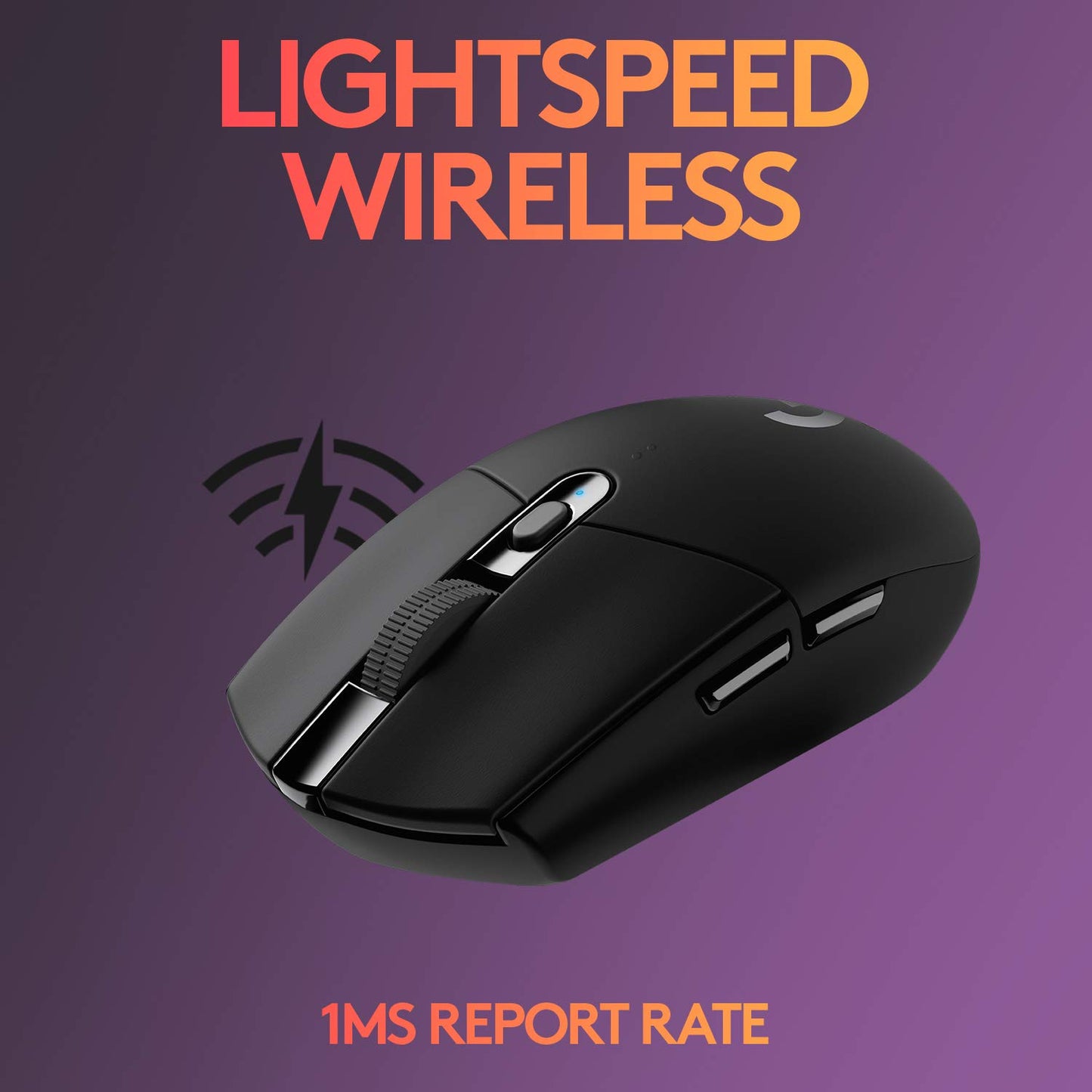 Logitech G304 Lightspeed: Wireless Gaming Mouse (Hero, 12K DPI, Light) Vortex