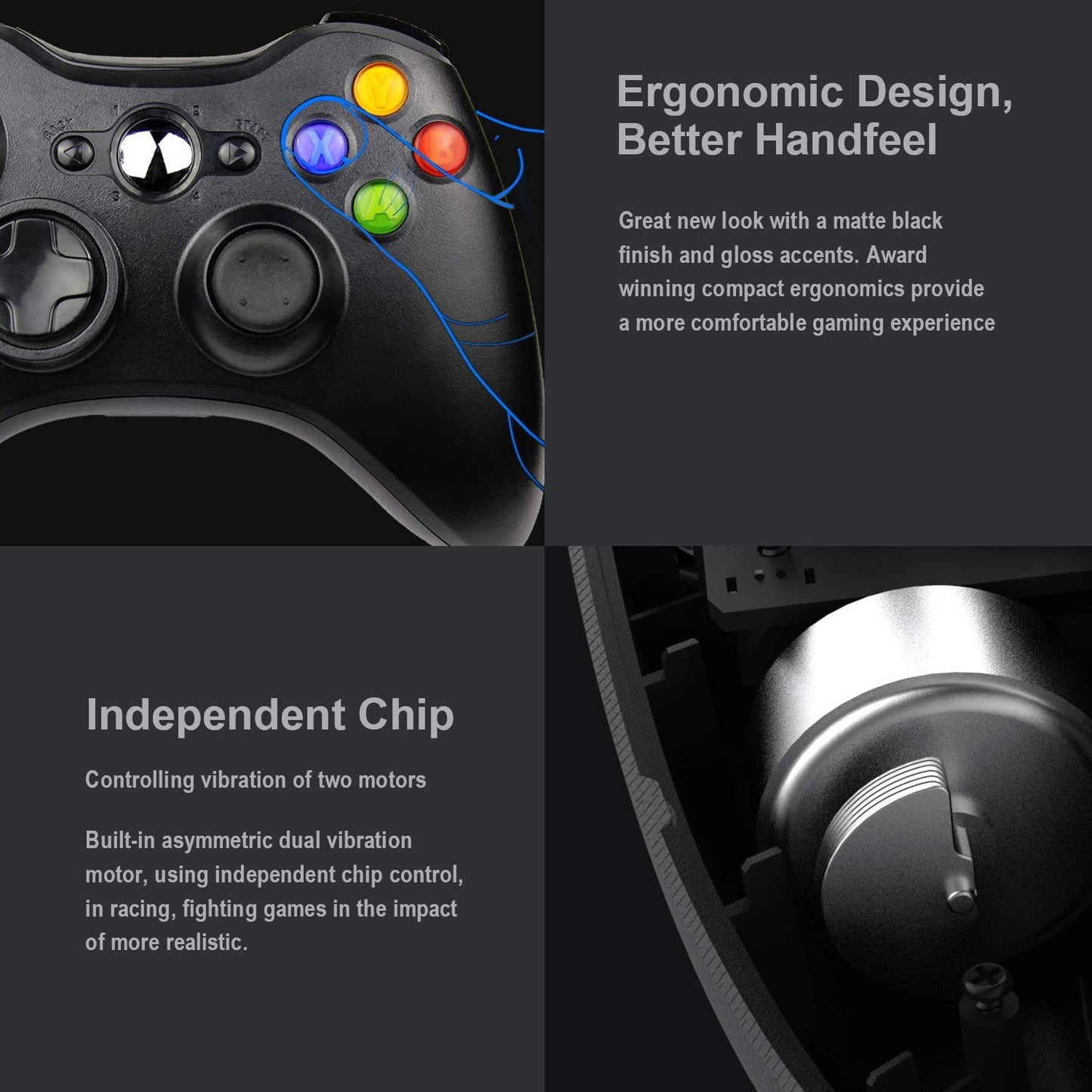 New World Wireless Controller for Xbox 360 Vortex
