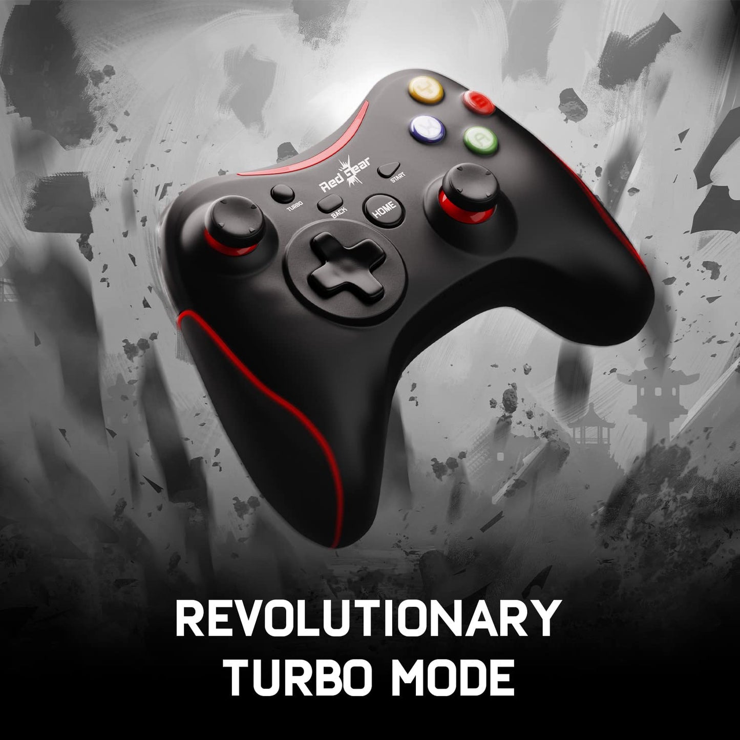Redgear Pro Wireless Gamepad (2.4GHz, Vibration, Illuminated) Vortex