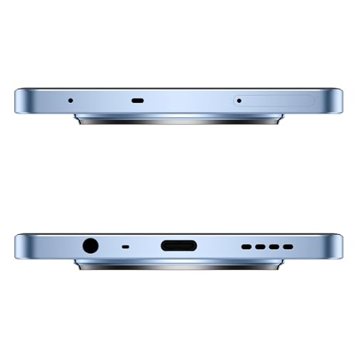 realme NARZO 70x 5G (Ice Blue, 6GB RAM,128GB Storage)|120Hz Ultra Smooth Display|Dimensity 6100+ 6nm 5G|50MP AI Camera|45W Charger in The Box