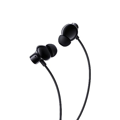 realme Buds Wireless 3 in-Ear Bluetooth Headphones,30dB ANC, Spatial Audio,13.6mm Dynamic Bass Driver,Upto 40 Hours Playback, Fast Charging, 45ms Low Latency for Gaming,Dual Device Connection (Black)