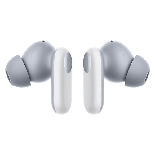 OnePlus Nord Buds 2r True Wireless in Ear Earbuds with Mic, 12.4mm Drivers, Playback:Upto 38hr case,4-Mic Design, IP55 Rating [ Misty Grey ]