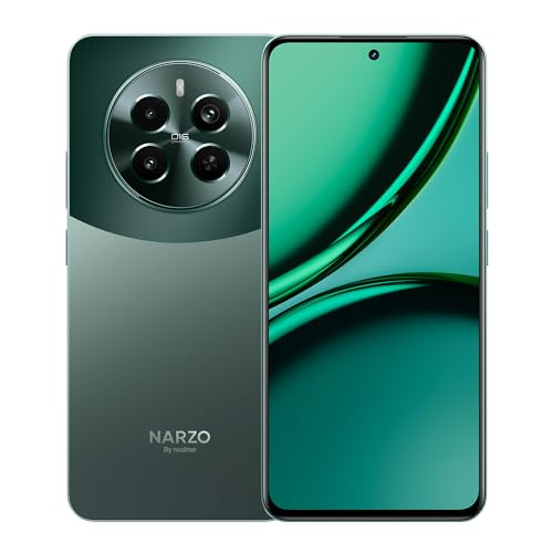 realme NARZO 70 Pro 5G (Glass Green, 8GB RAM,256GB Storage) Dimensity 7050 5G Chipset | Horizon Glass Design | Segment 1st Flagship Sony IMX890 OIS Camera