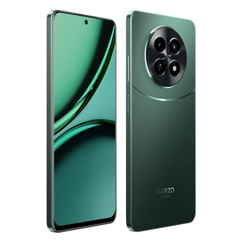 realme NARZO 70x 5G (Forest Green, 6GB RAM,128GB Storage| 120Hz Ultra Smooth Display | Dimensity 6100+ 6nm 5G | 50MP AI Camera | 45W Charger in The Box