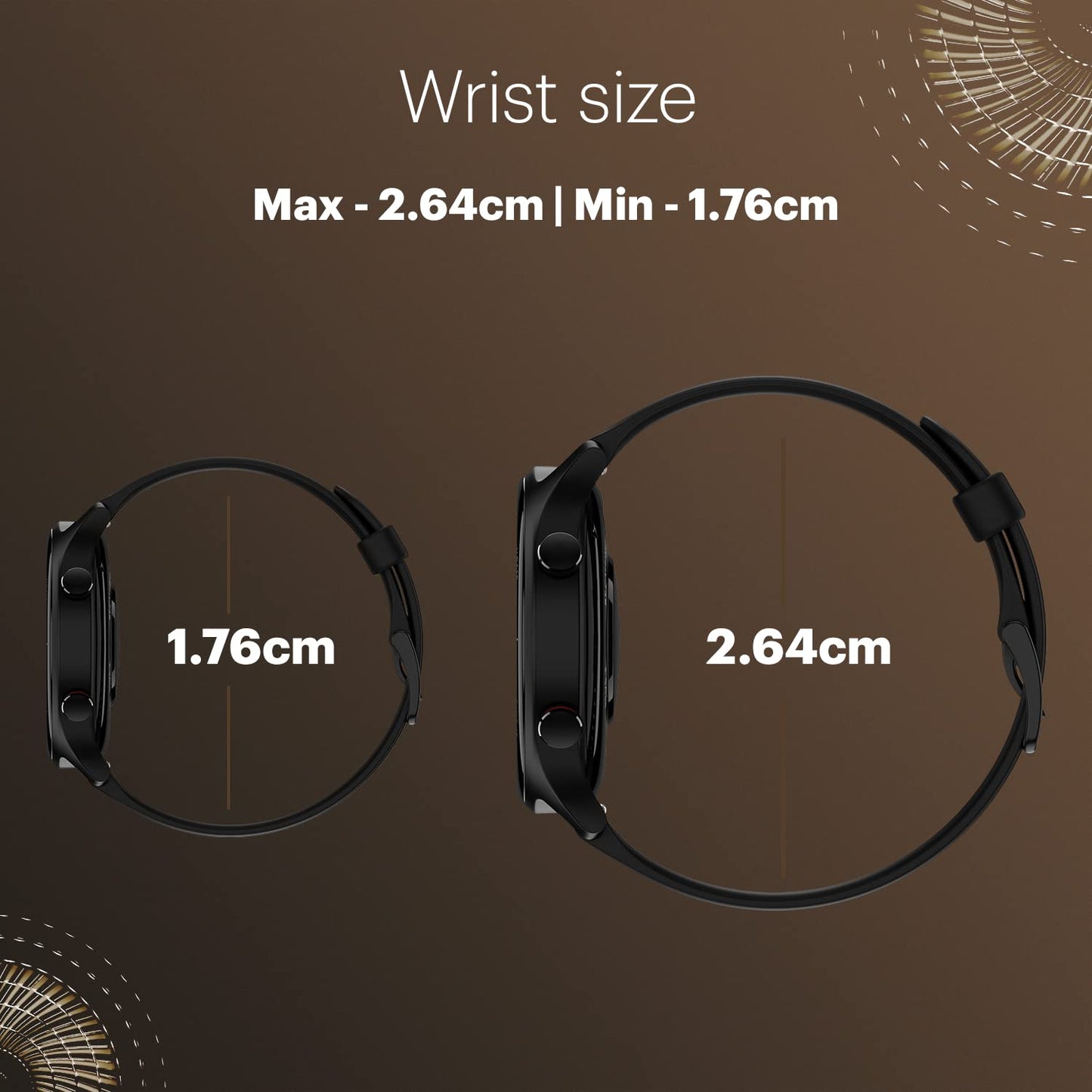 Noise Twist Round dial Smart Watch with Bluetooth Calling, 1.38" TFT Display, up-to 7 Days Battery, 100+ Watch Faces, IP68, Heart Rate Monitor, Sleep Tracking (Jet Black)