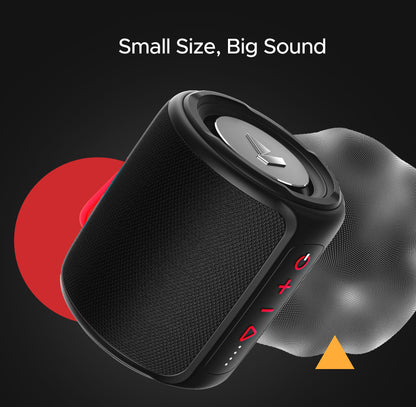 boAt Stone 352 Bluetooth Speaker with 10W RMS Stereo Sound, IPX7 Water Resistance, TWS Feature, Up to 12H Total Playtime, Multi-Compatibility Modes and Type-C Charging(Raging Black)