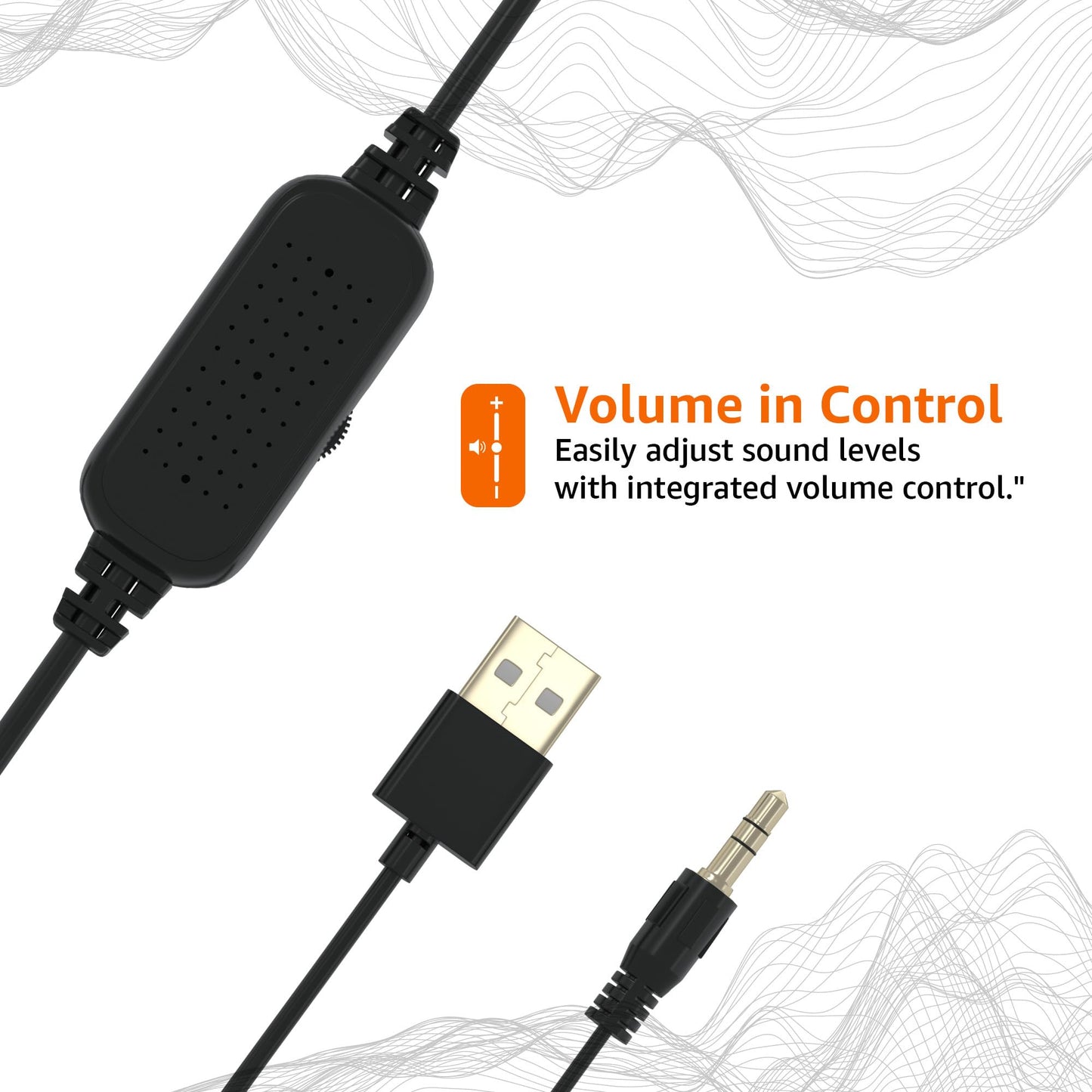 AmazonBasics Stereo Gaming Speaker for PC/Laptop Vortex