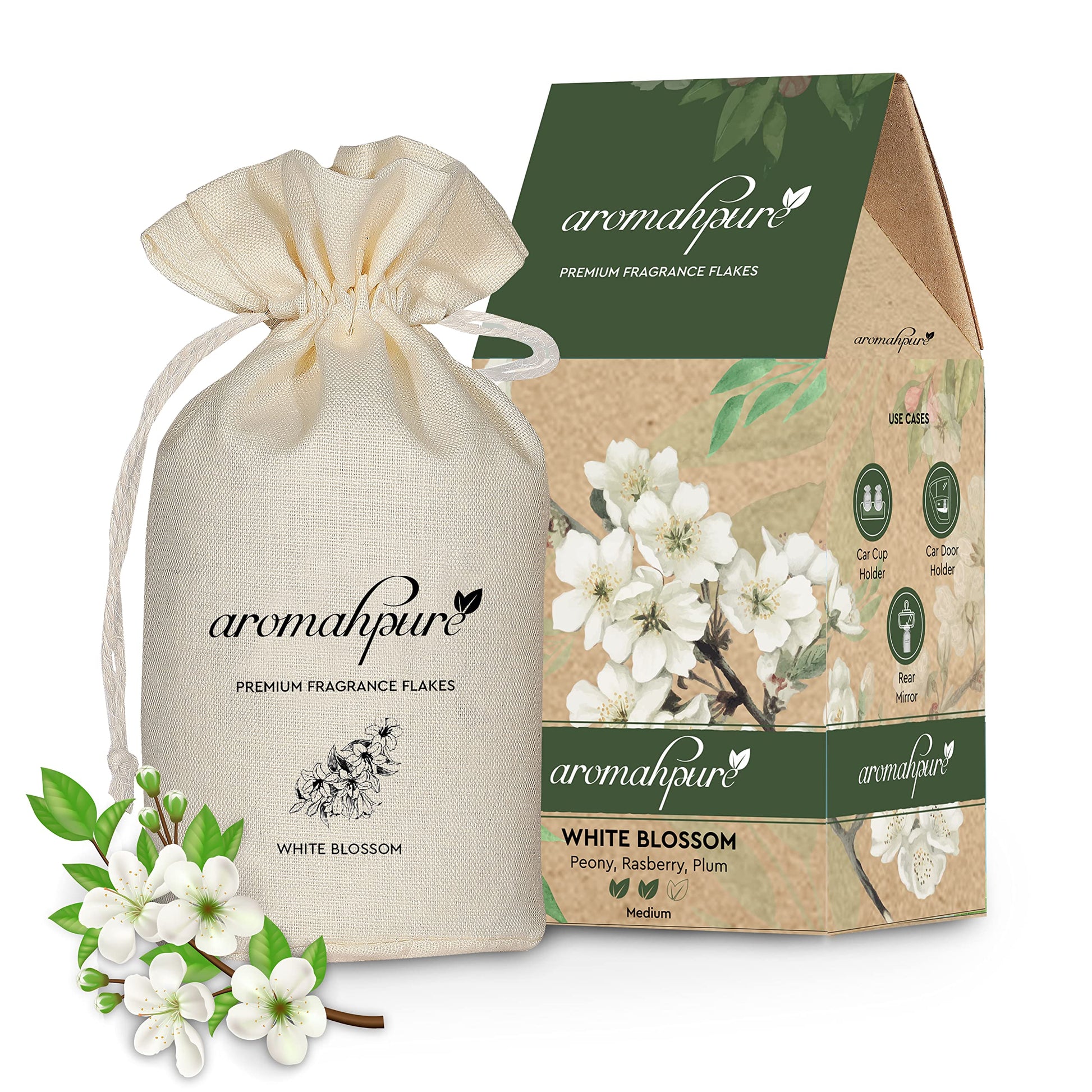 Aromahpure White Blossom Flakes 30 Day Fragrance Vortex
