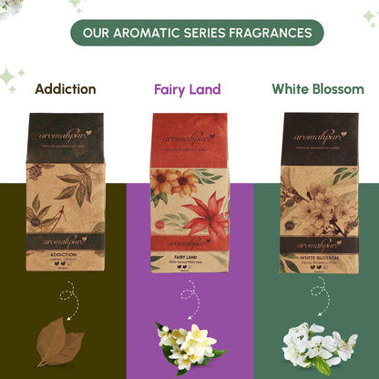 Aromahpure White Blossom Flakes 30 Day Fragrance Vortex