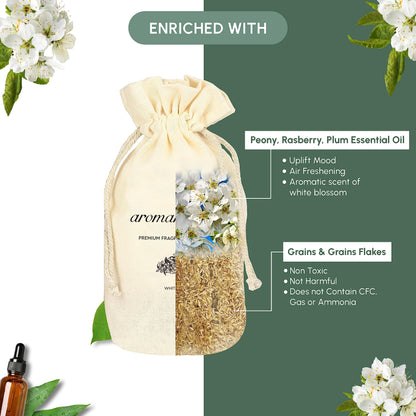 Aromahpure White Blossom Flakes 30 Day Fragrance Vortex