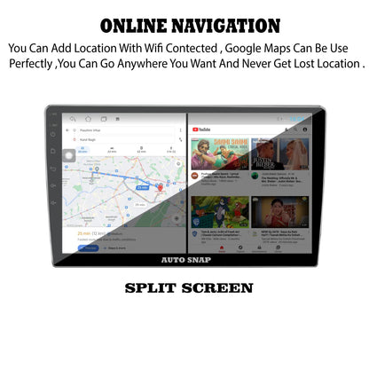 Auto Snap 9" Android Double Din Stereo 2GB/32GB Vortex
