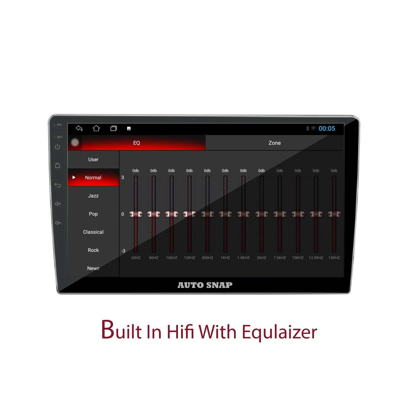 Auto Snap 9" Android Double Din Stereo 2GB/32GB Vortex