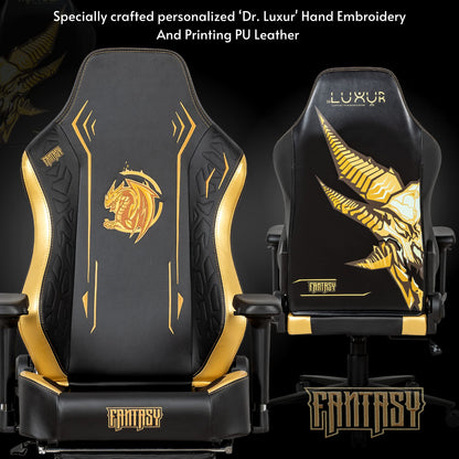 Dr Luxur Fantasy: Ergonomic Gaming Chair Neck/Lumbar Support Vortex