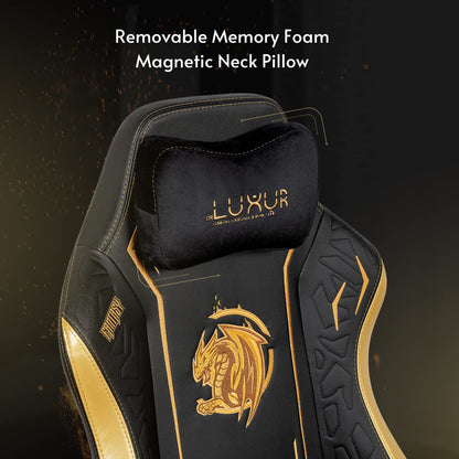 Dr Luxur Fantasy: Ergonomic Gaming Chair Neck/Lumbar Support Vortex