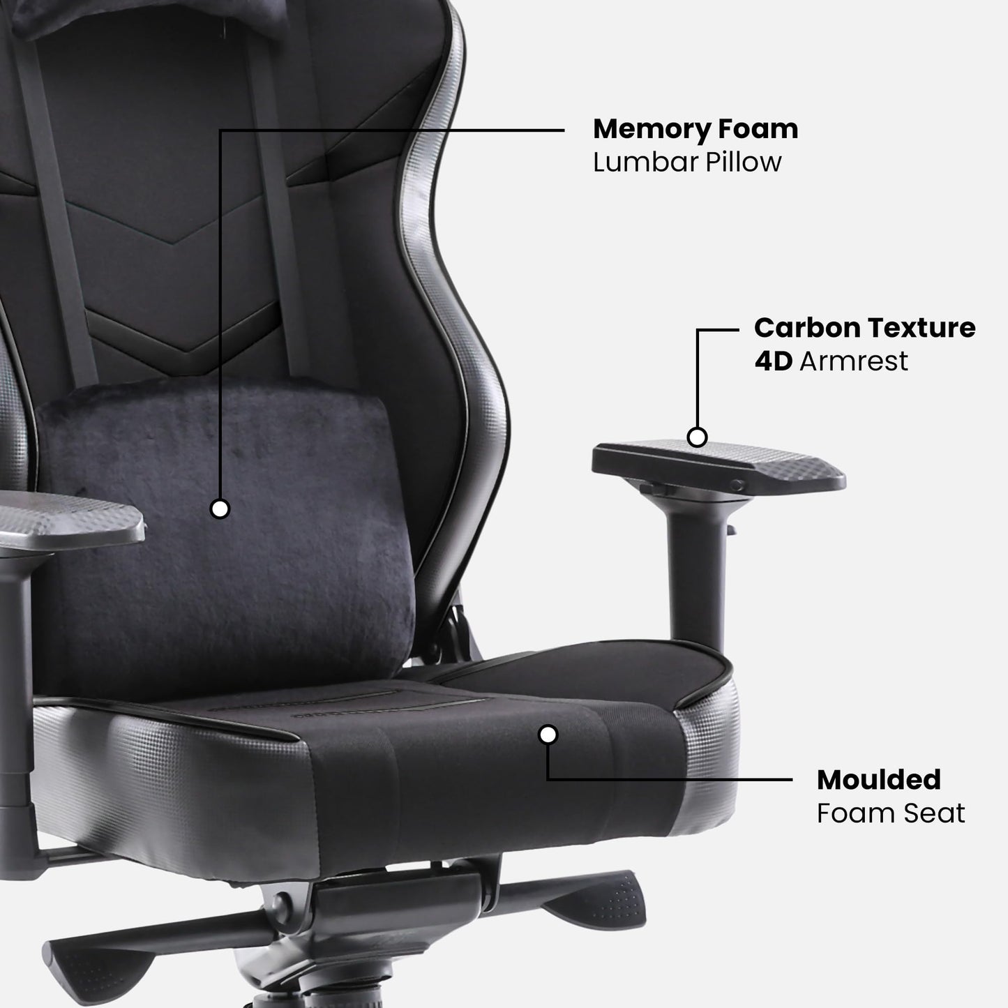 Green Soul Monster T: Gaming Chair (Multi-Function, 4D Armrests) Vortex