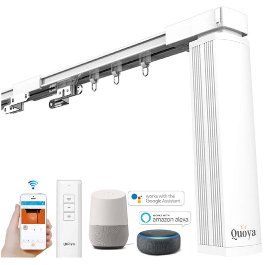 Quoya Smart Electric Curtains (Up to 5.2m) Vortex