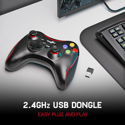 Redgear Pro Wireless Gamepad (2.4GHz, Vibration, Illuminated) Vortex