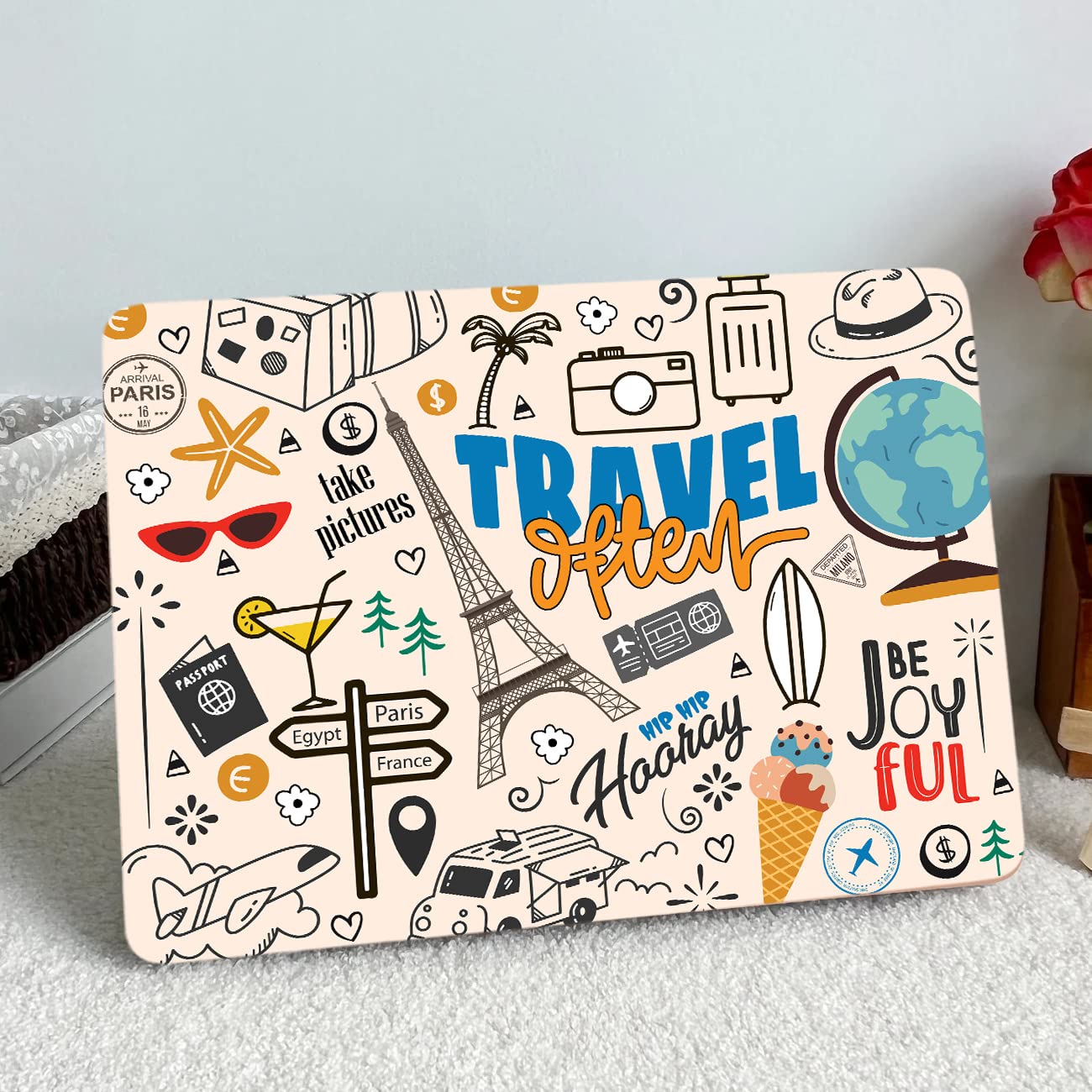 Walllane Laptop Skin Bubble-Free Vinyl Laptop Sticker for HP Dell Lenovo LG Acer Asus Apple laptops Upto 16 inches laptops - Gaming Theme Laptop Stickers for Game Lovers cate -19 Vortex
