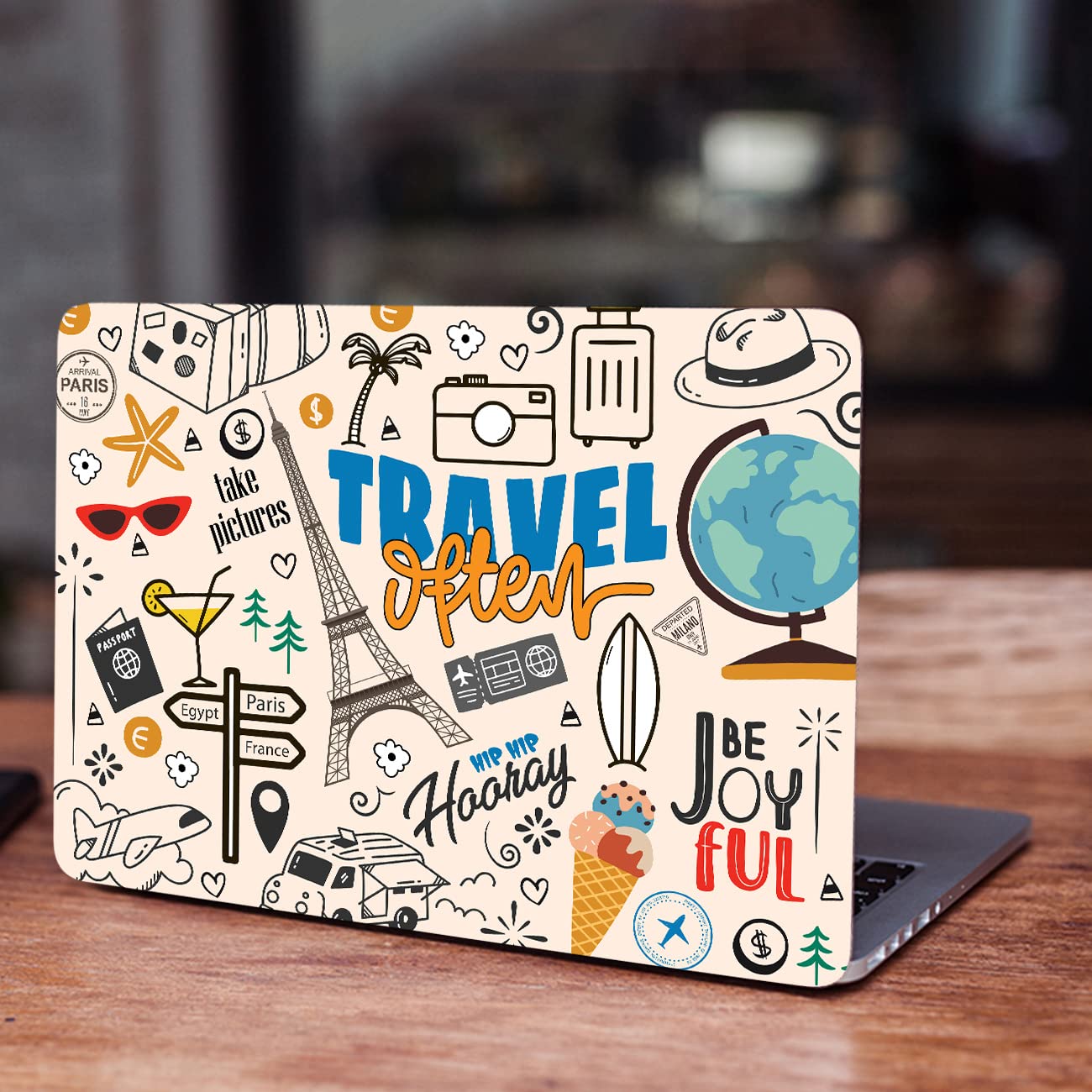 Walllane Laptop Skin Bubble-Free Vinyl Laptop Sticker for HP Dell Lenovo LG Acer Asus Apple laptops Upto 16 inches laptops - Gaming Theme Laptop Stickers for Game Lovers cate -19 Vortex