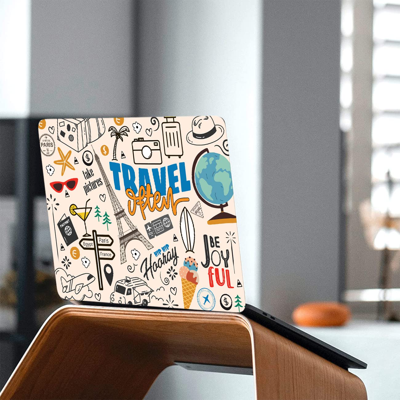 Walllane Laptop Skin Bubble-Free Vinyl Laptop Sticker for HP Dell Lenovo LG Acer Asus Apple laptops Upto 16 inches laptops - Gaming Theme Laptop Stickers for Game Lovers cate -19 Vortex