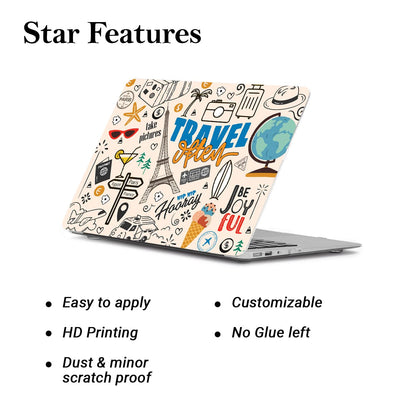 Walllane Laptop Skin Bubble-Free Vinyl Laptop Sticker for HP Dell Lenovo LG Acer Asus Apple laptops Upto 16 inches laptops - Gaming Theme Laptop Stickers for Game Lovers cate -19 Vortex