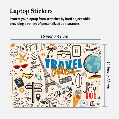 Walllane Laptop Skin Bubble-Free Vinyl Laptop Sticker for HP Dell Lenovo LG Acer Asus Apple laptops Upto 16 inches laptops - Gaming Theme Laptop Stickers for Game Lovers cate -19 Vortex